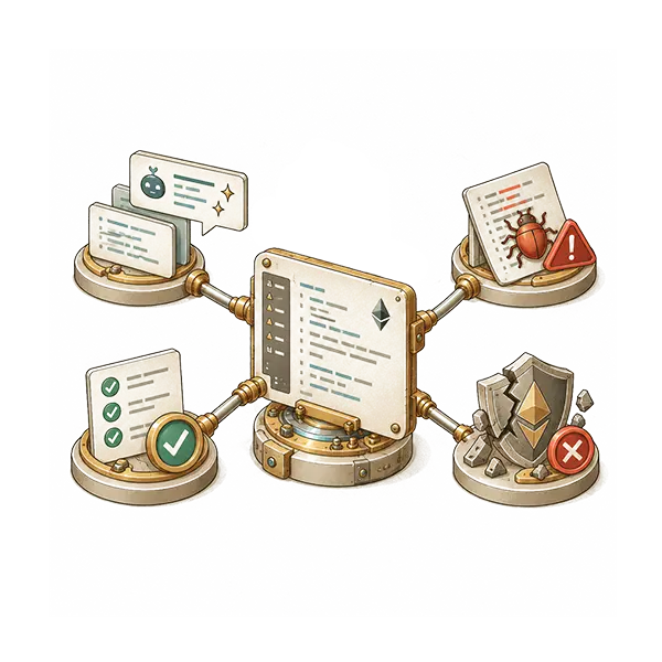 Diagram showing Vibe Coding Smart Contracts: Where AI Helps and Where It Fails