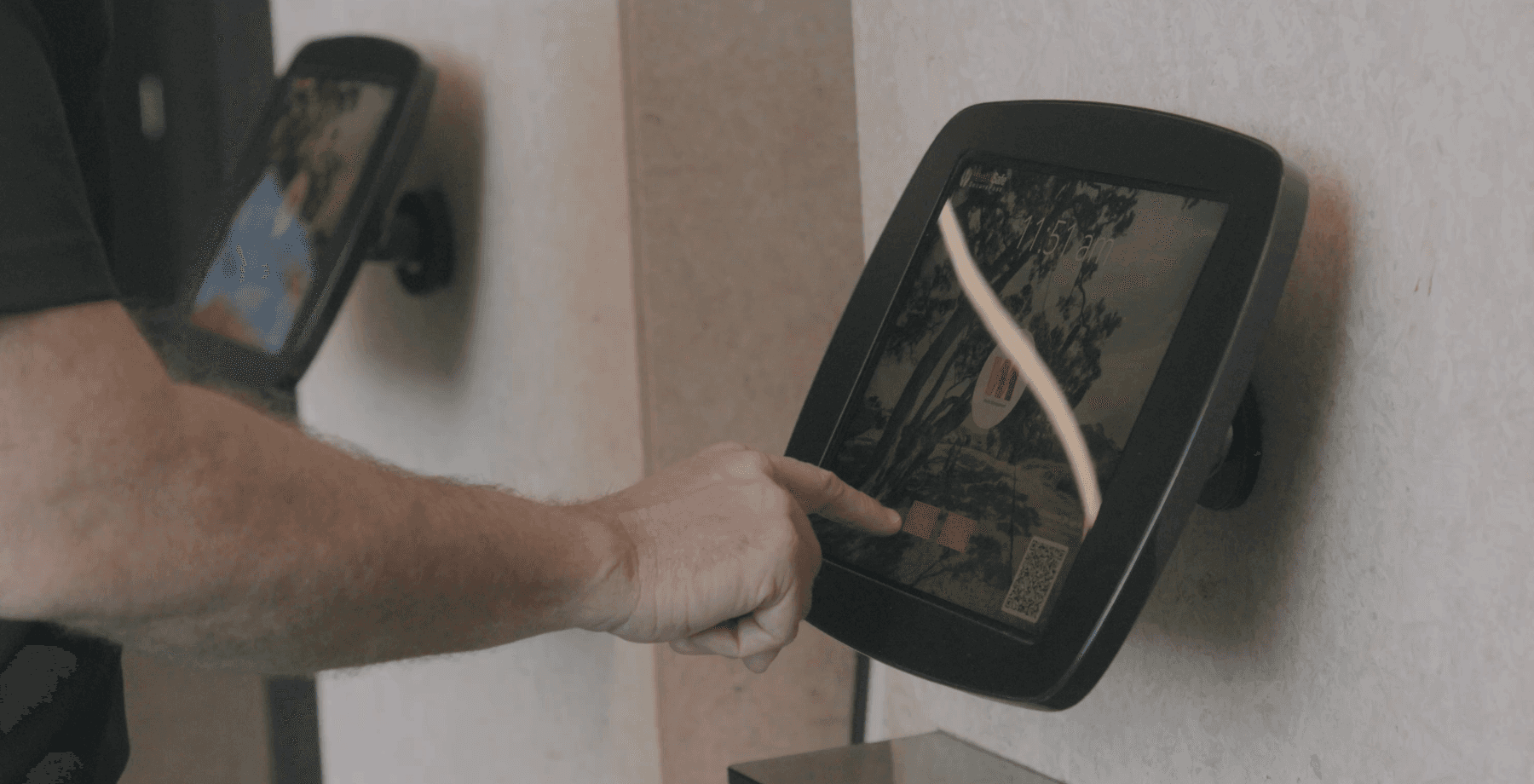 Contractor Management kiosk