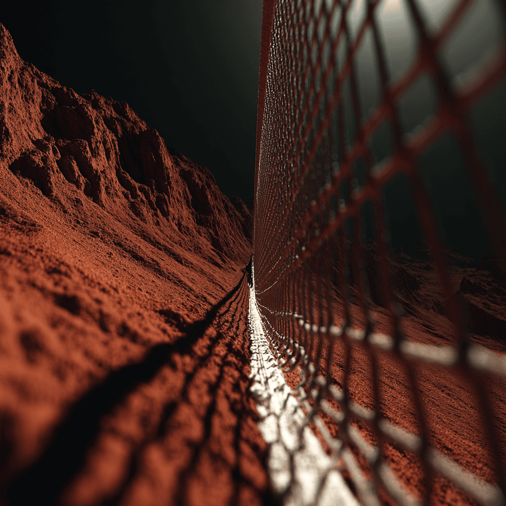 White leather luxury bag as architectural base camp, Minimalist color contrast, Terracotta environment, Cognitive Product Visualization, Engineered by Aventi