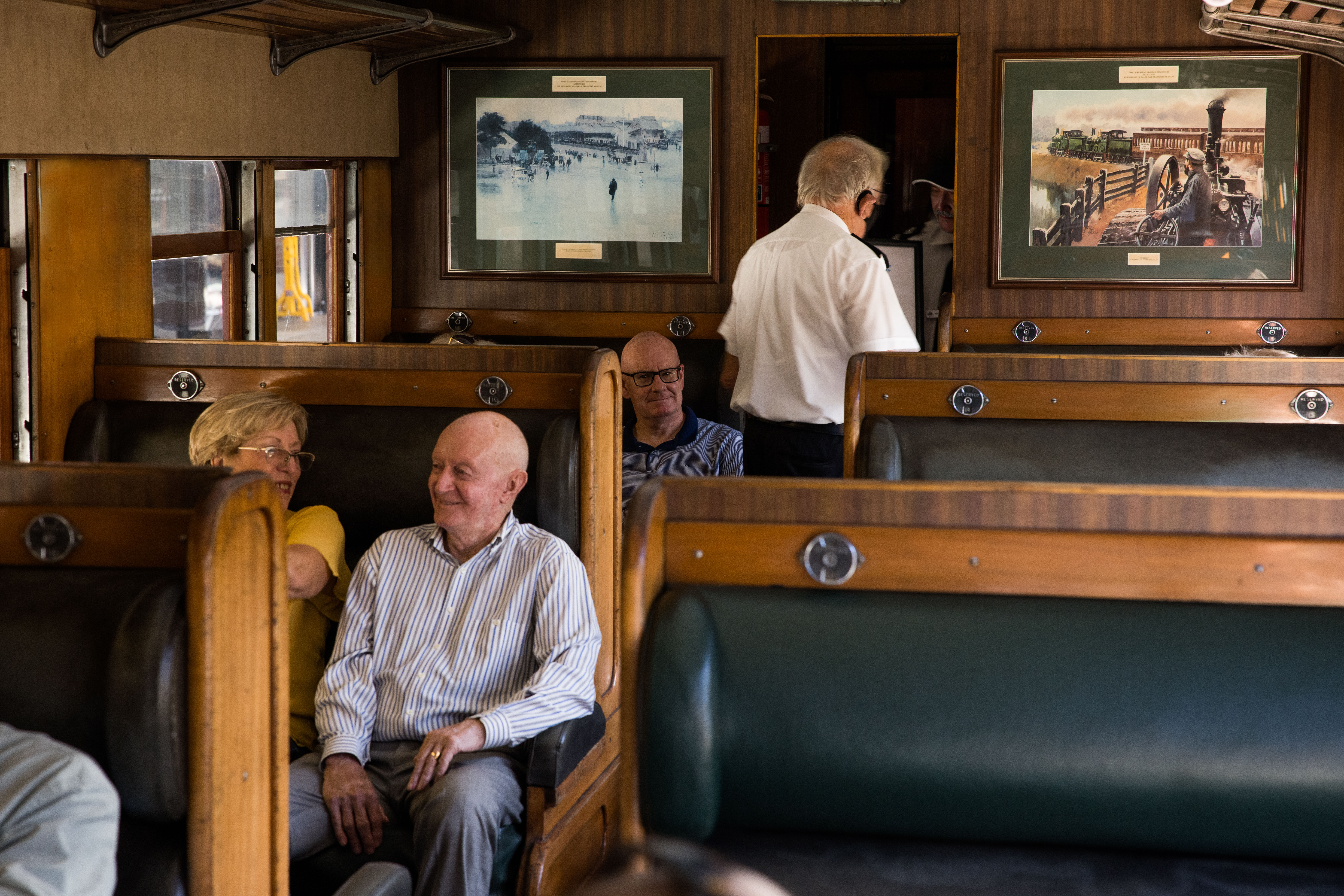 Onlookers admire locomotive 3265 at Central Station. Credit Mark Coleman