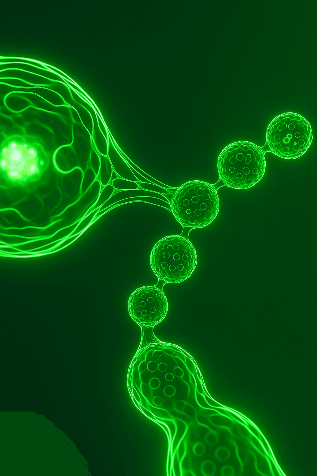 a close up of a cell phone with green and red