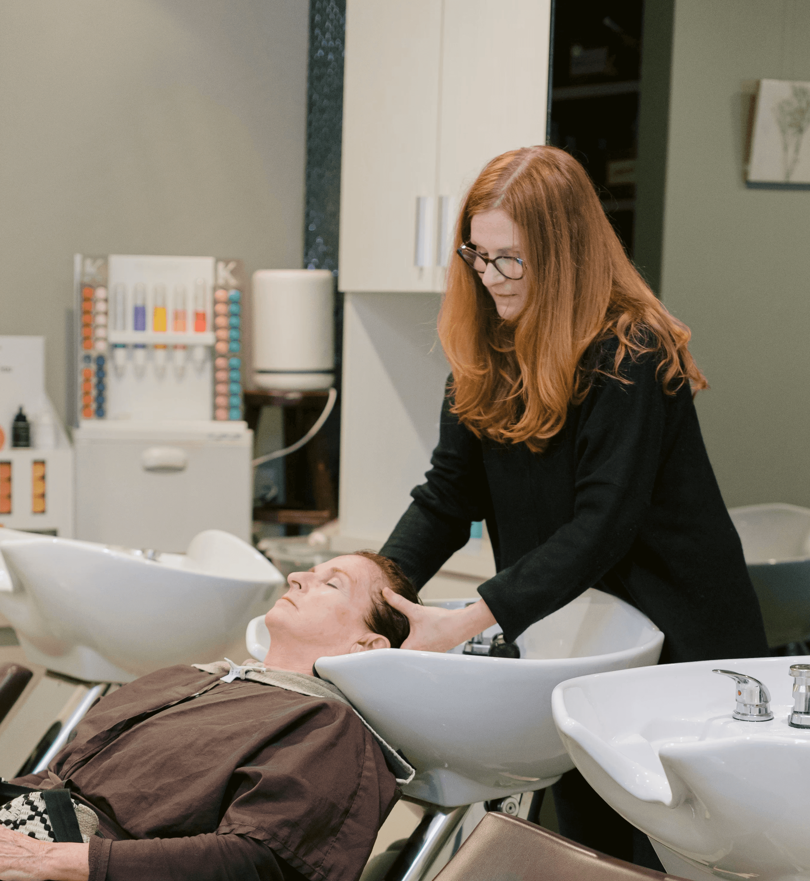 HC Studio salon interior showcasing our commitment to hair health