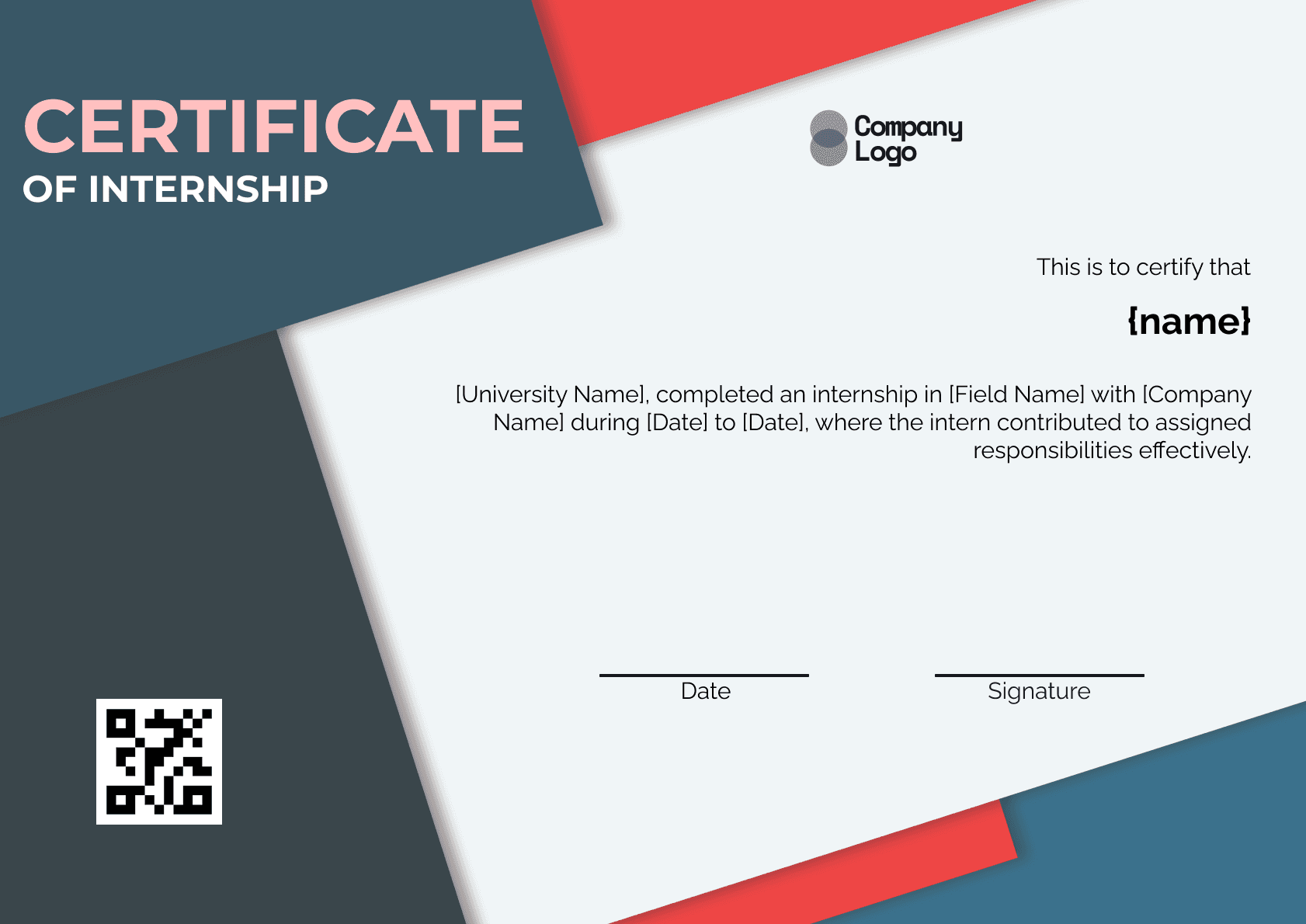 Wauld - Professional and attractive green recognition badge template