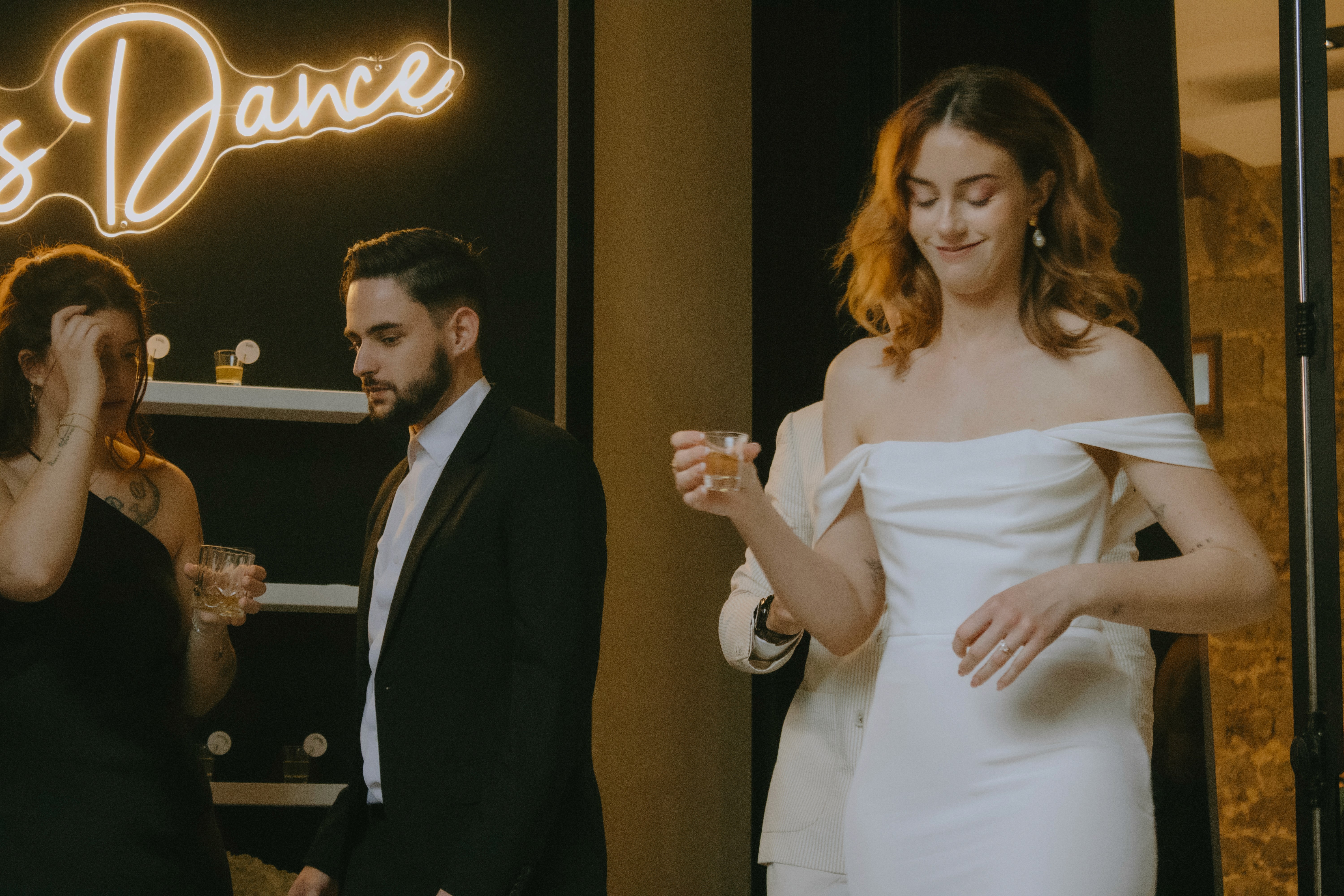 Bridal walk in motion