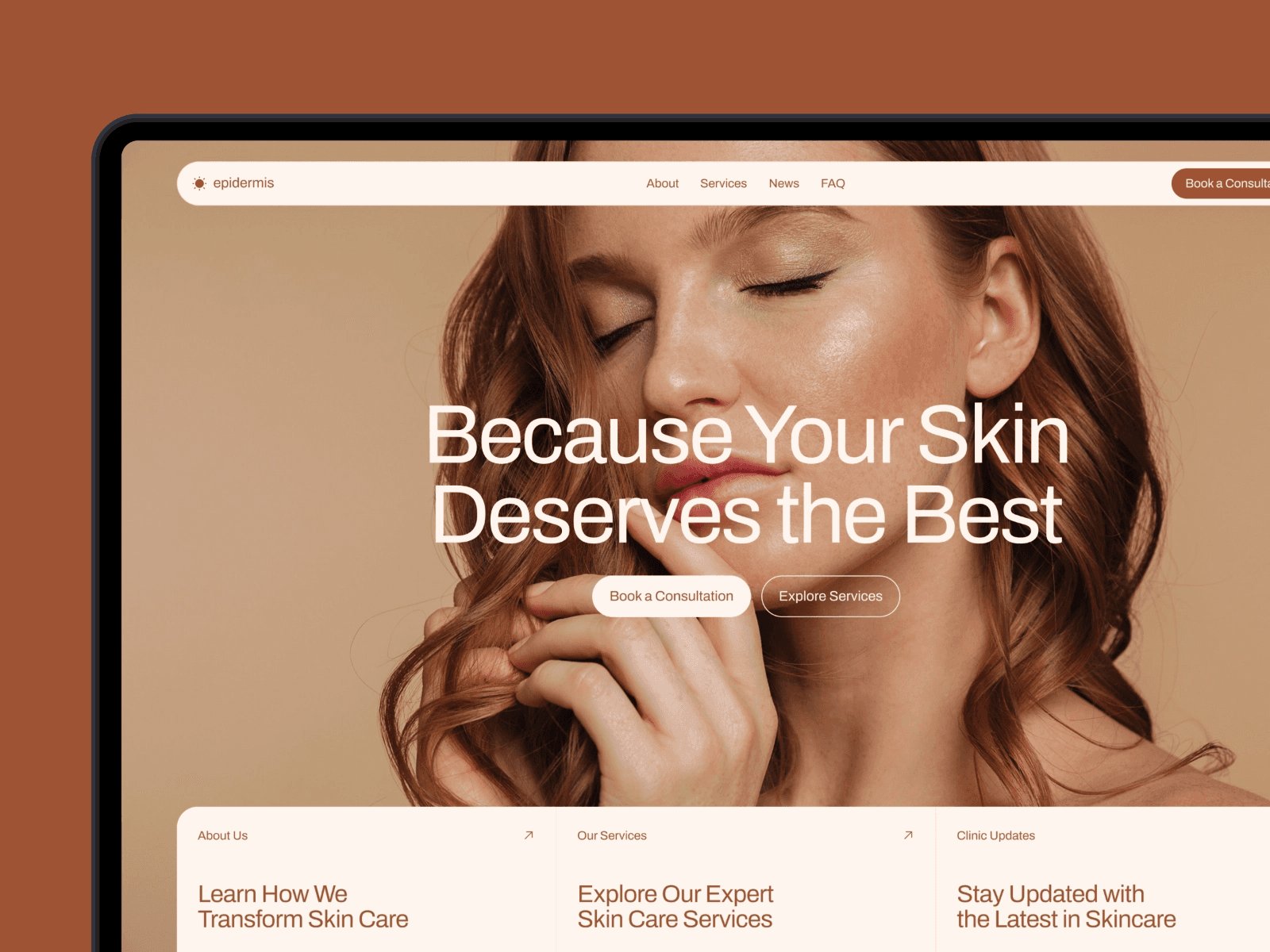 Epidermis - Health Framer Template
