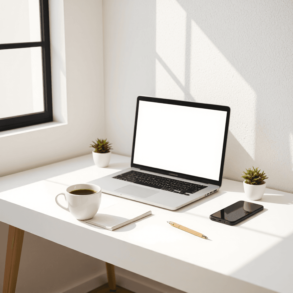 product photography of Laptop