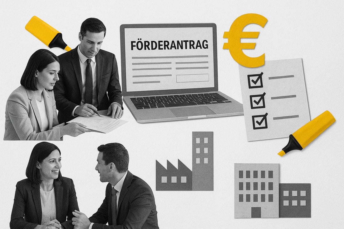 Schritt-für-Schritt: So beantragen KMU Fördermittel erfolgreich