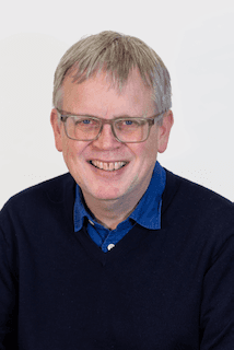 Head and shoulders of  Nick Pearce