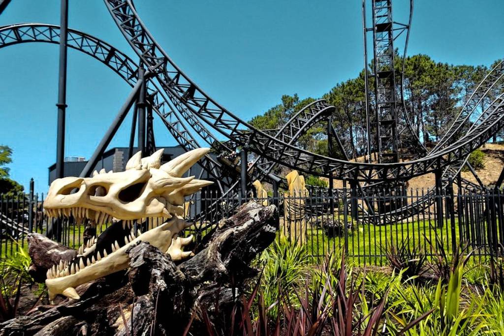 adventure world abyss roller coaster