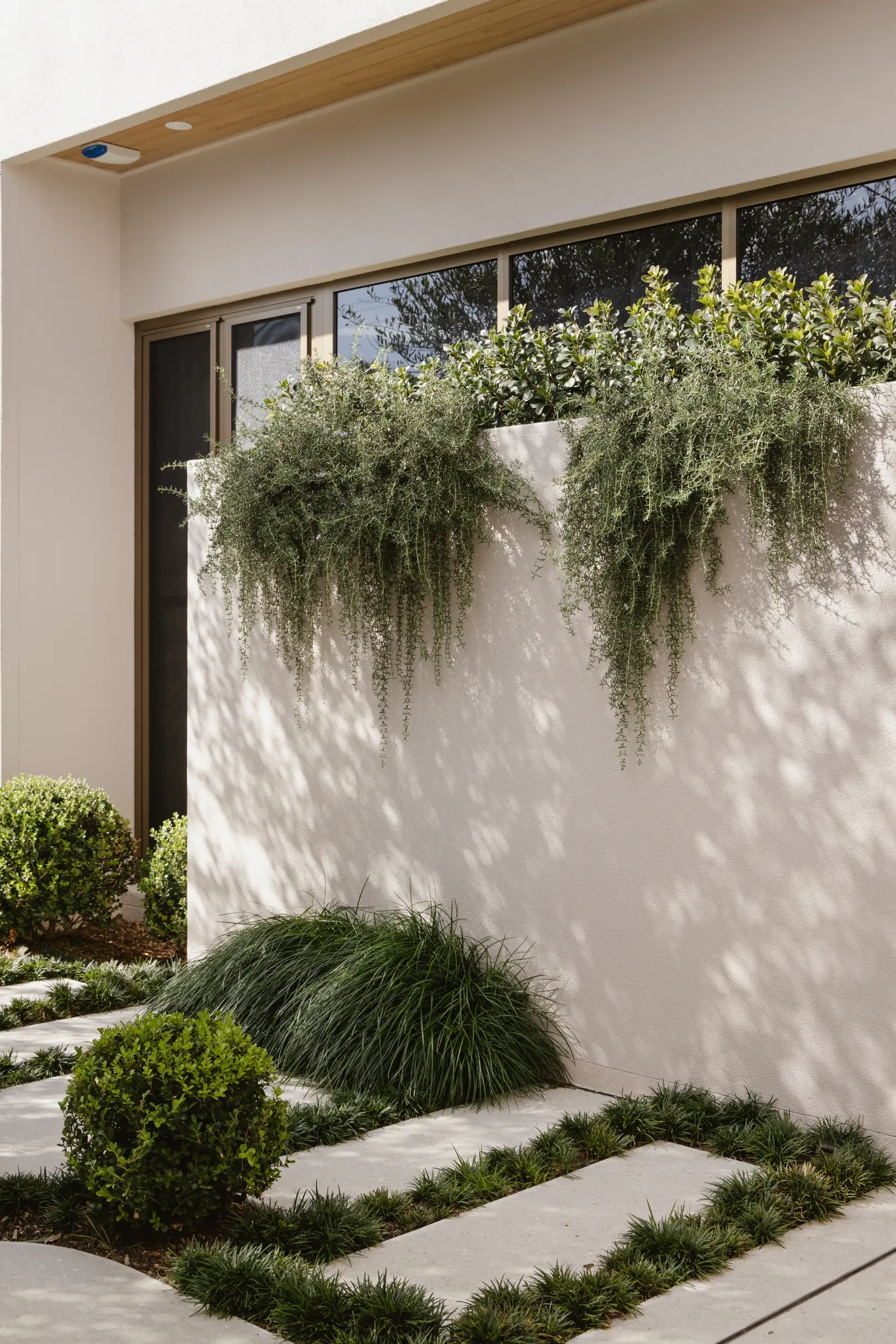 Front facade of Jacaranda House in. Brisbane