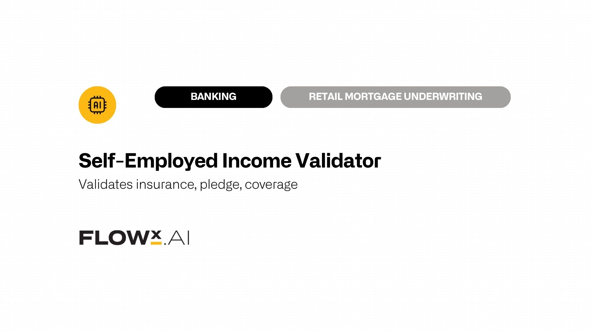 Self-Employed Income Validator