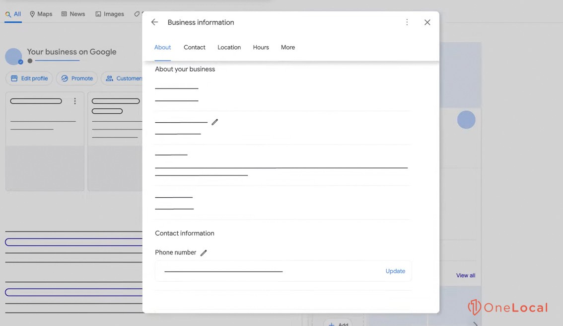 Auditing Google Business Profile Information