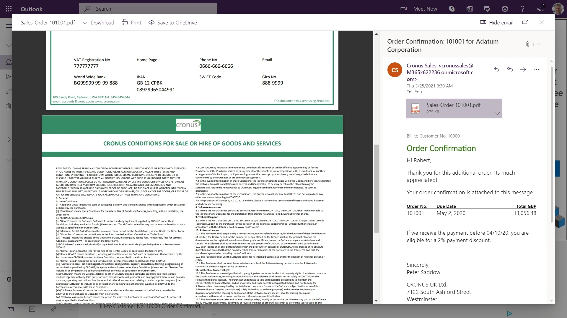 Zetadocs Delivery dashboard