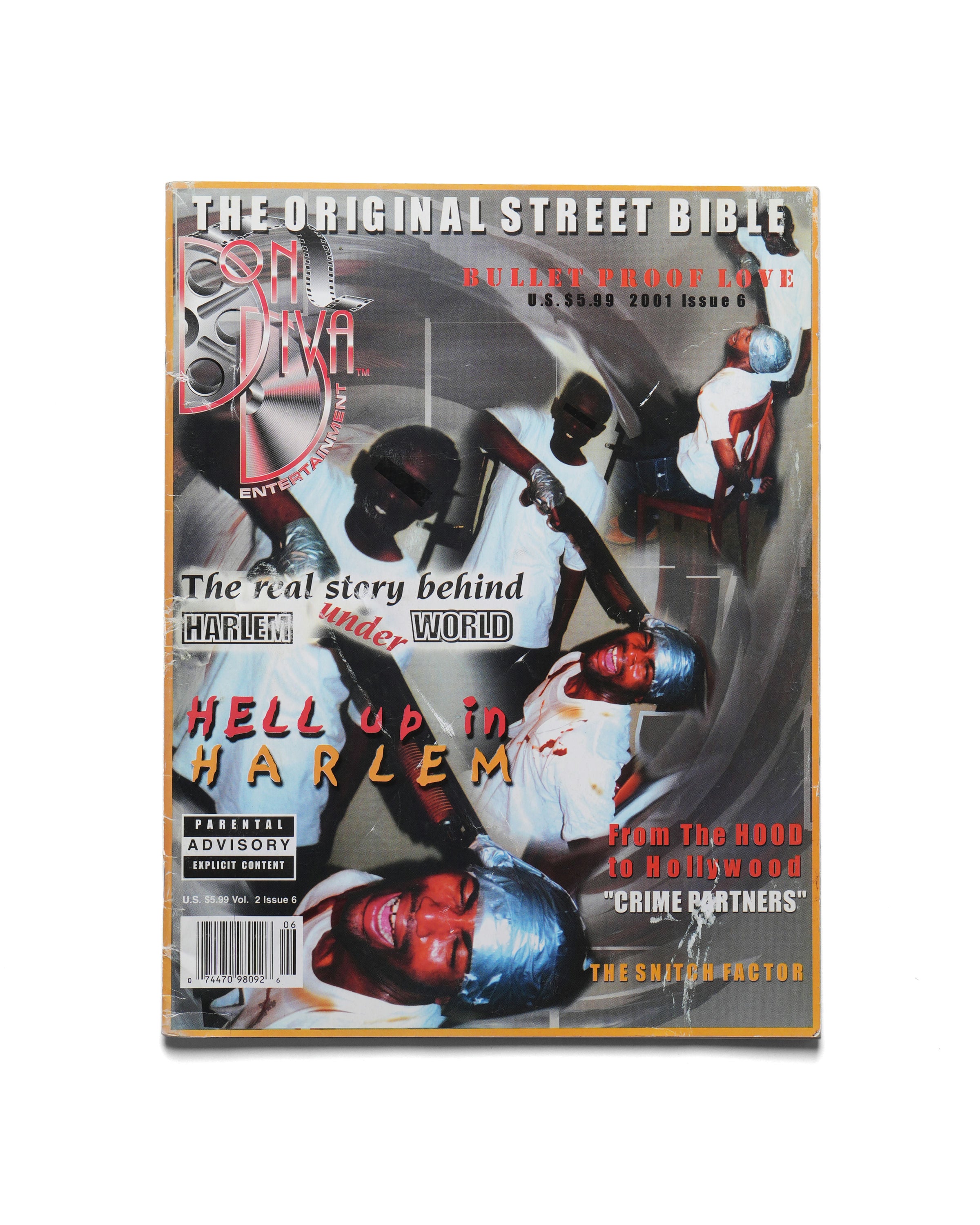 Don Diva - Volume 2 - Issue 6 2001 - Front Cover
