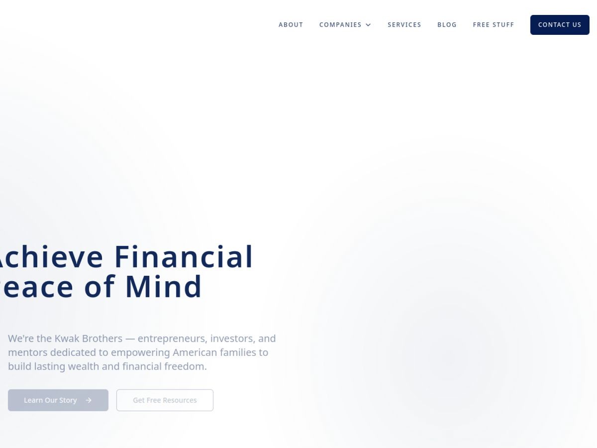 The Kwak Brothers website