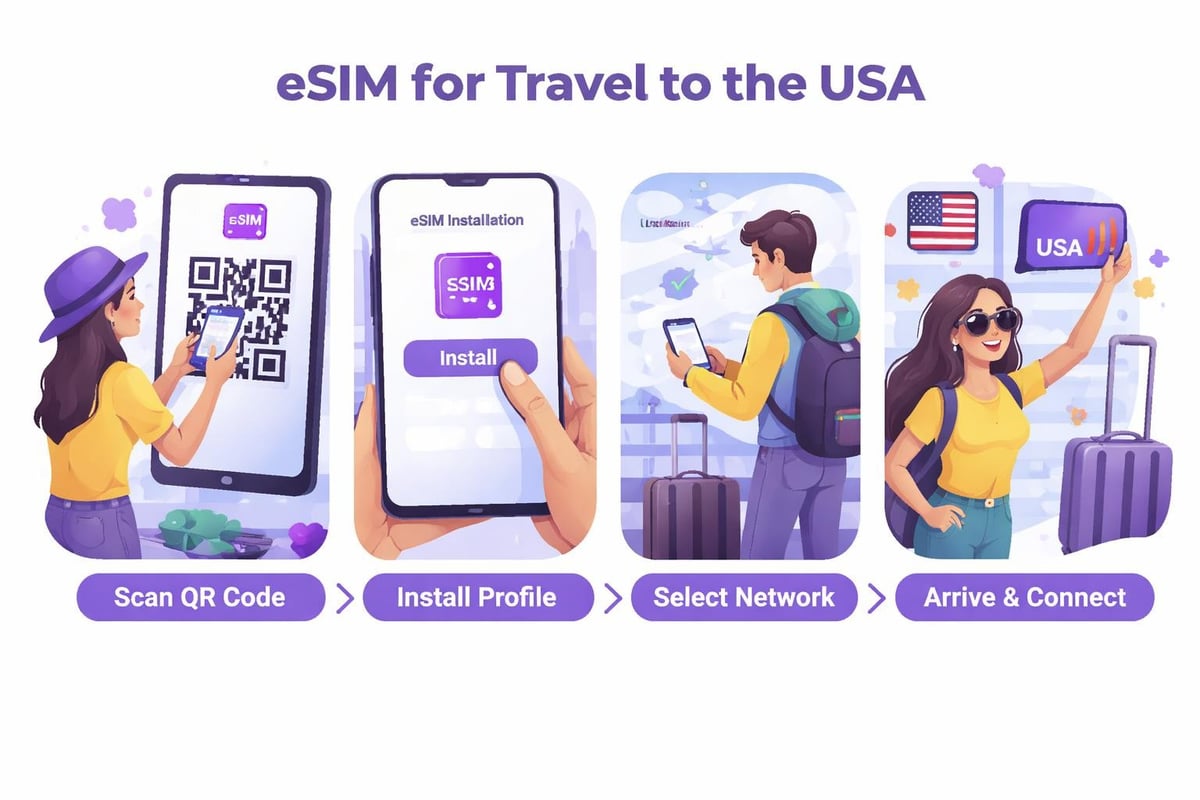 ESIM installation process