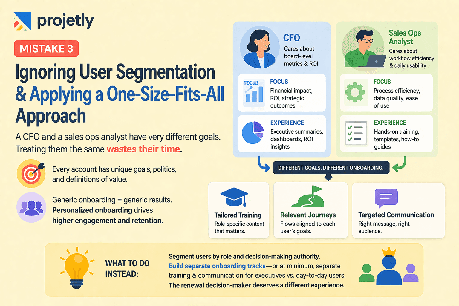 Mistake 3: Ignoring User Segmentation and Applying a One-Size-Fits-All Approach