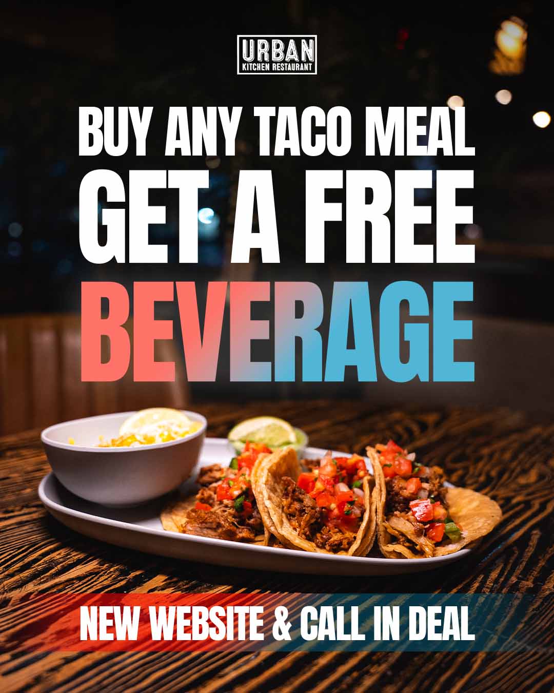 A single white daisy with a yellow center is positioned against a blue background. Behind it, bold text reads "BLOSSOM" with words "New Beginnings," "Simplicity," and "Purity" below. The design conveys freshness and hope.