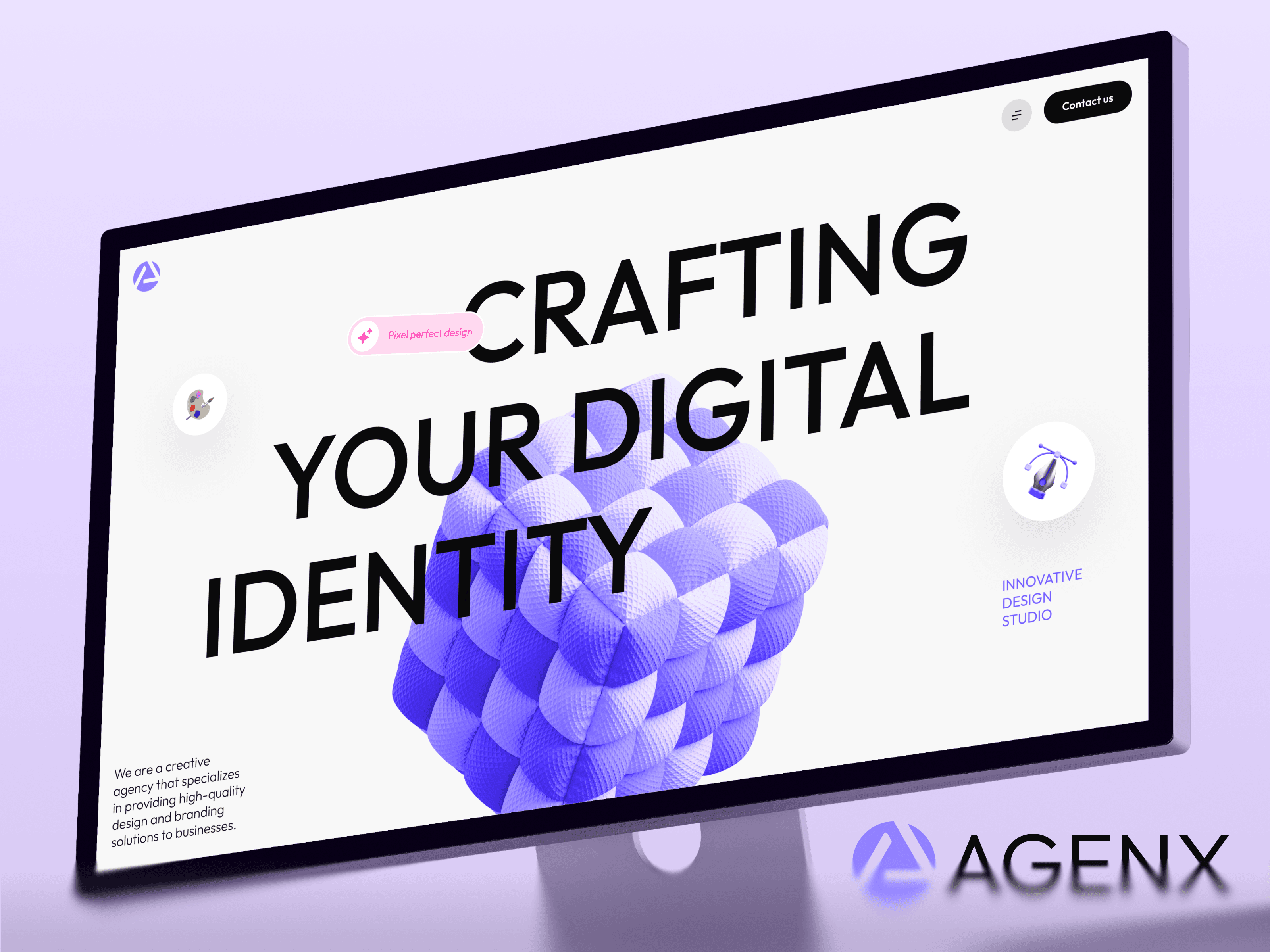 agency framer template