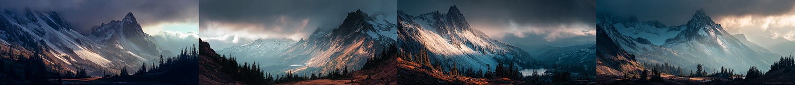 Grid of Midjourney variaitons