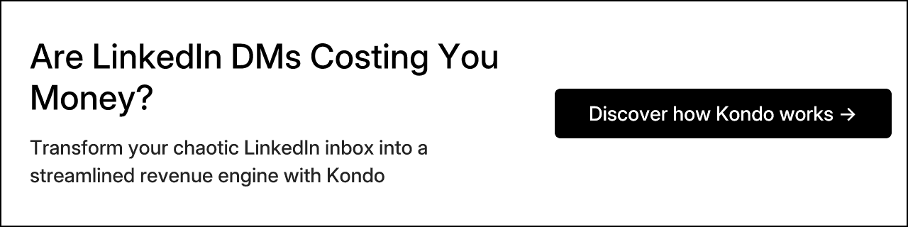 Are LinkedIn DMs Costing You Money?