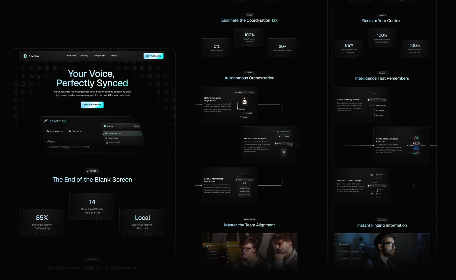 Spectre - AI Automation Website
