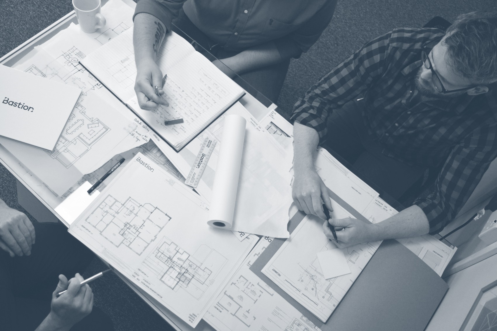 Bastion team in scoping meeting