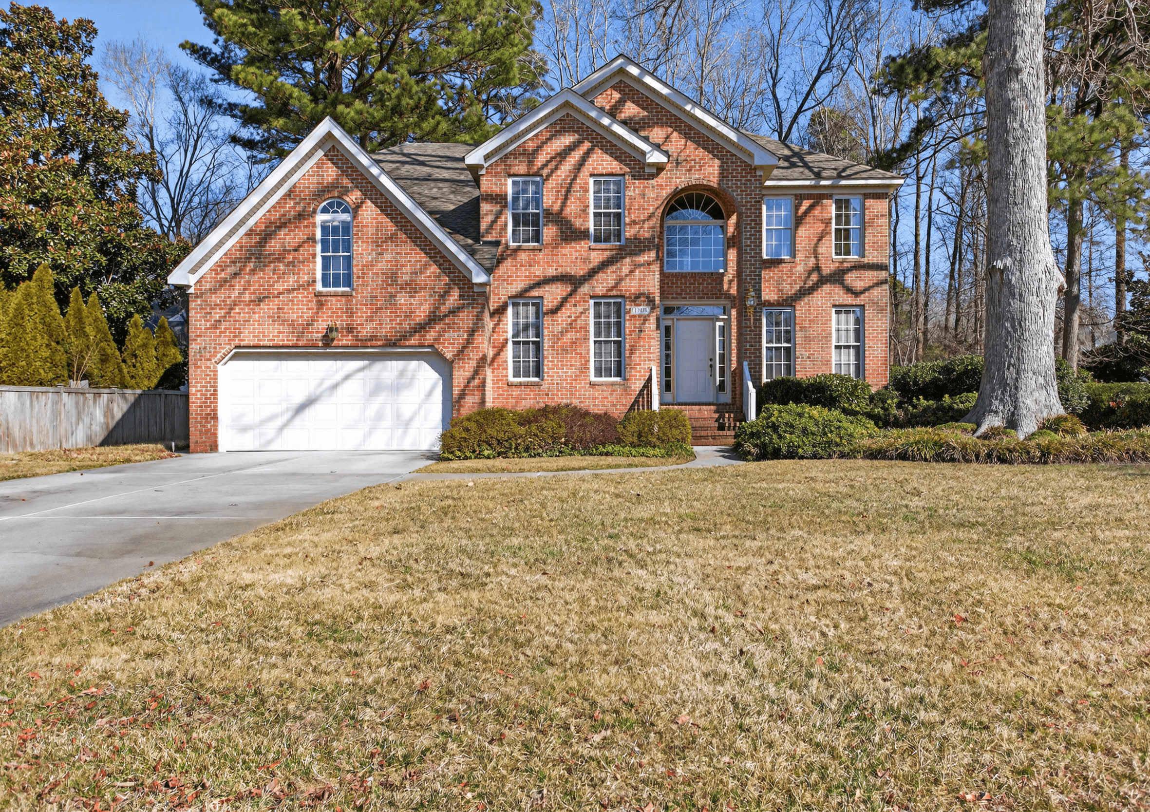 modern house with big windows