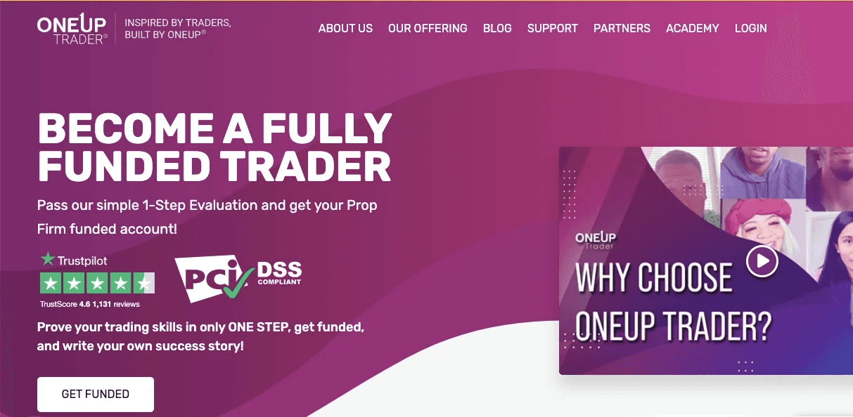 OneUp Trader Review Deals For Traders Discount & Coupon Code