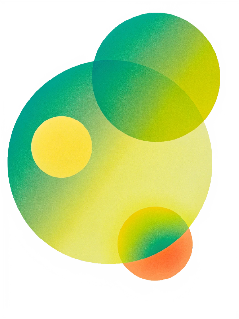 circles bunched together