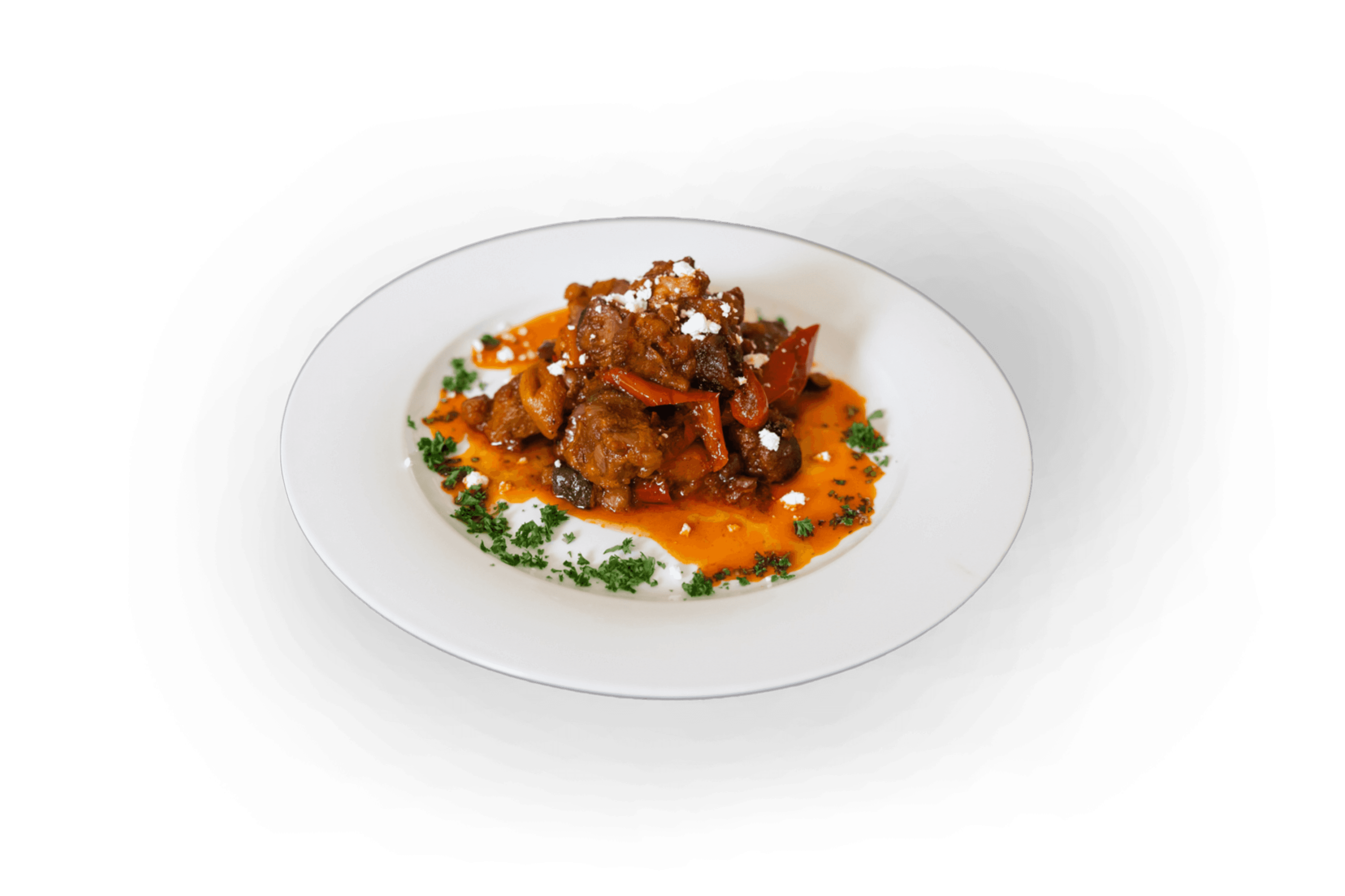Peri Peri Pork Shoulder and Chickpea Braise