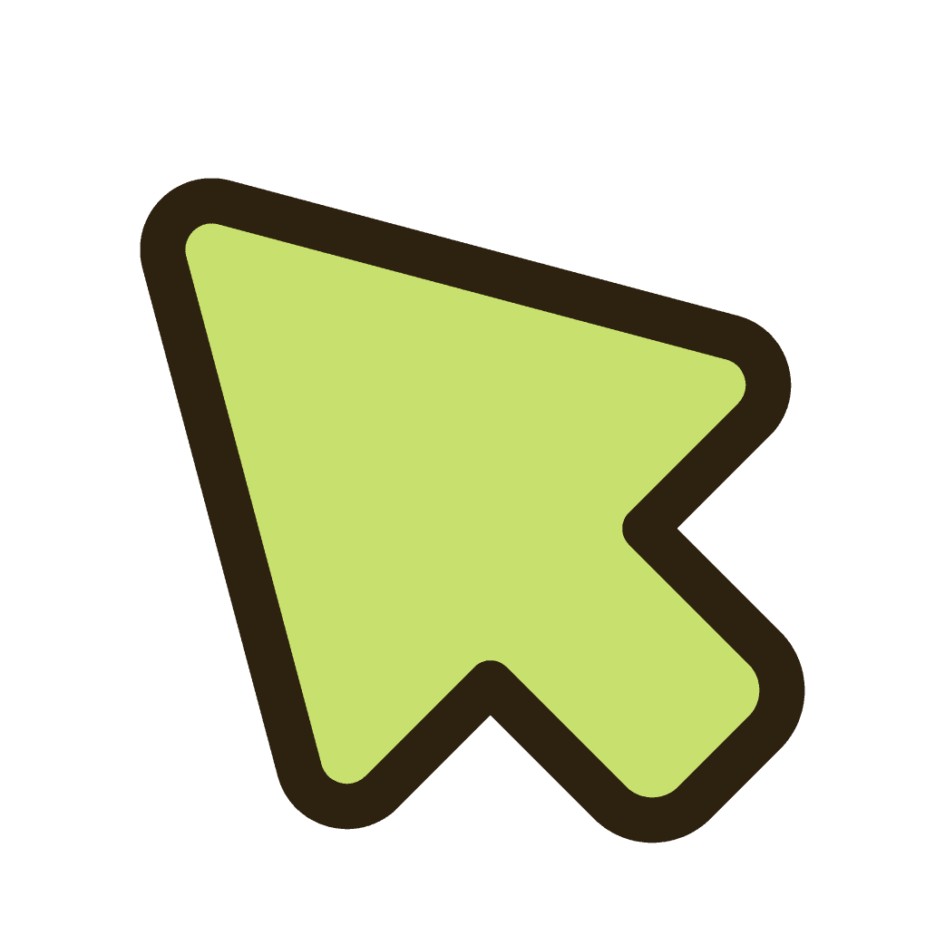 Icône flèche verte