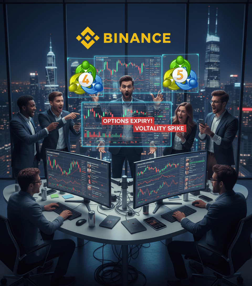 Traders using automation and copy trading apps during options expiry