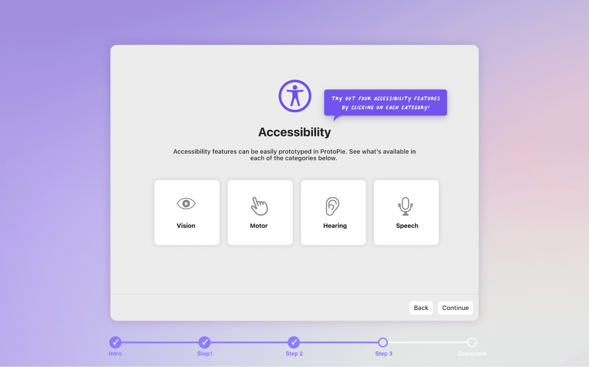 Accessibility Features