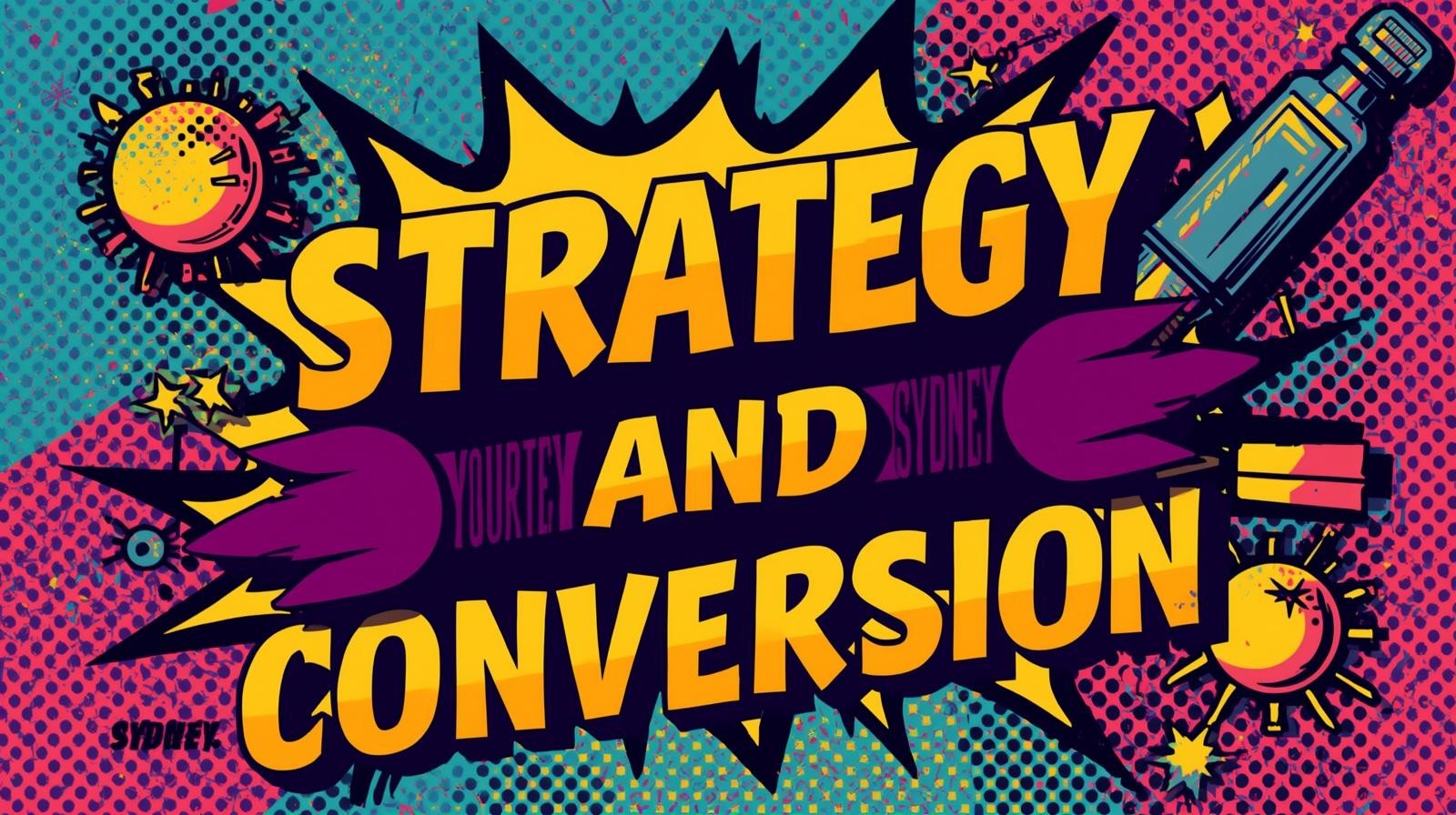 strategy and conversion for landing page design