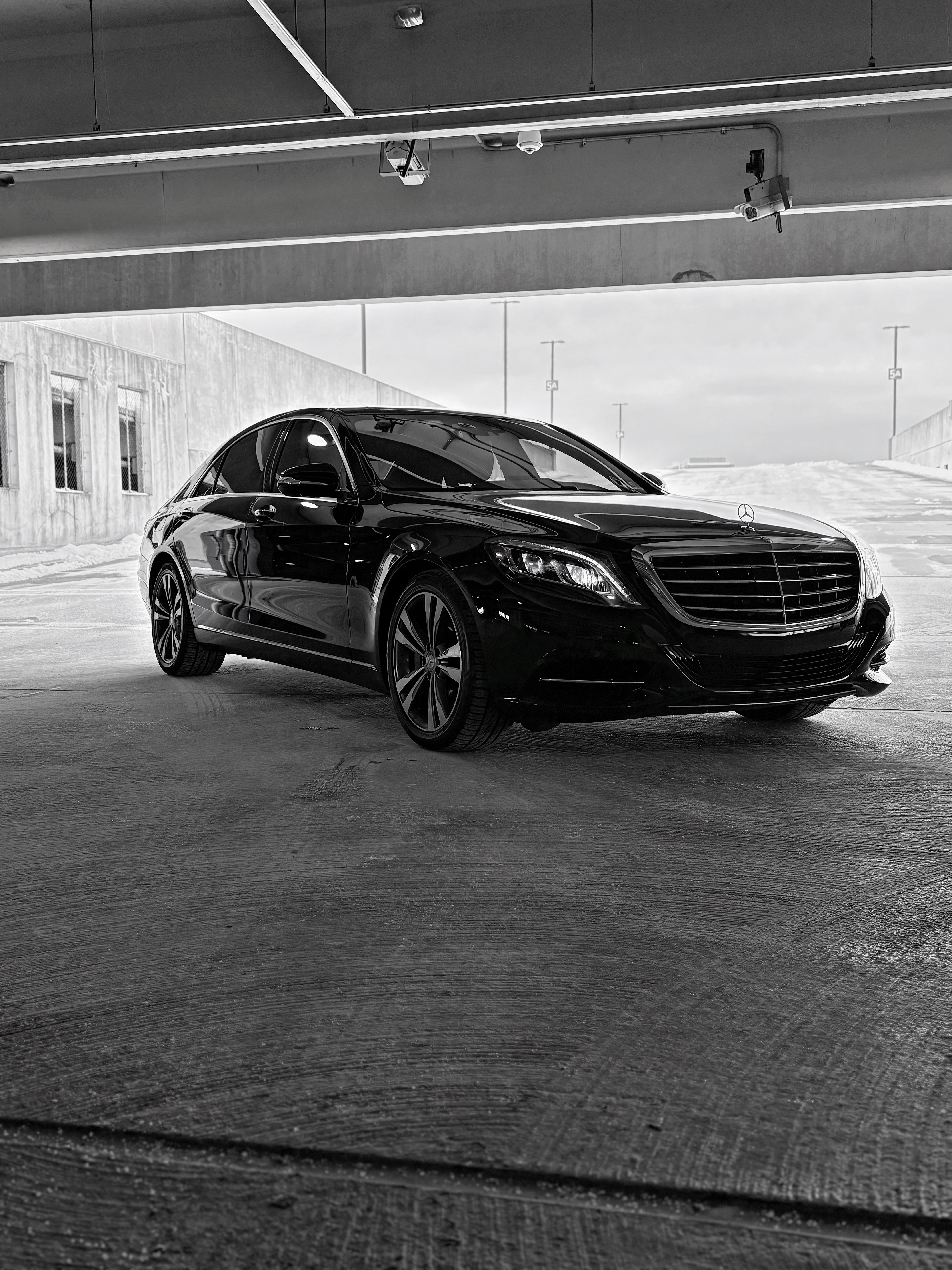 Exterior of Mercedes S550 for NYNJ Limo Case Study