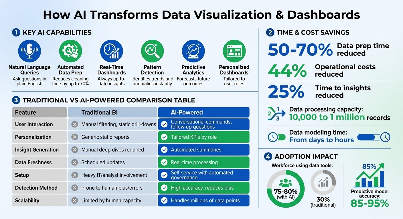 Traditional vs AI-Powered Dashboards: Key Differences and Benefits