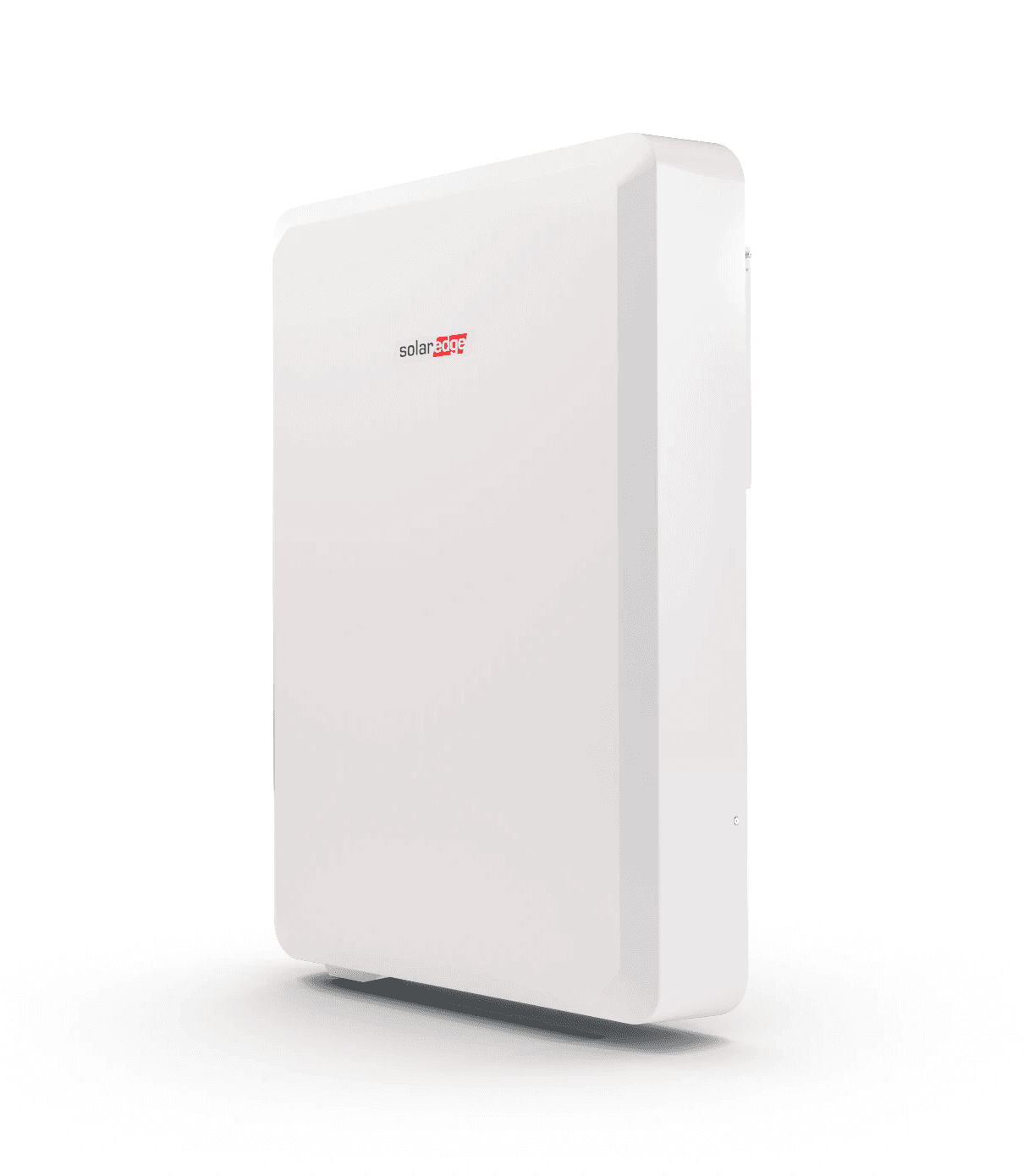 A Tesla Powerwall 3 mounted on the wall on the inside of a garage. 