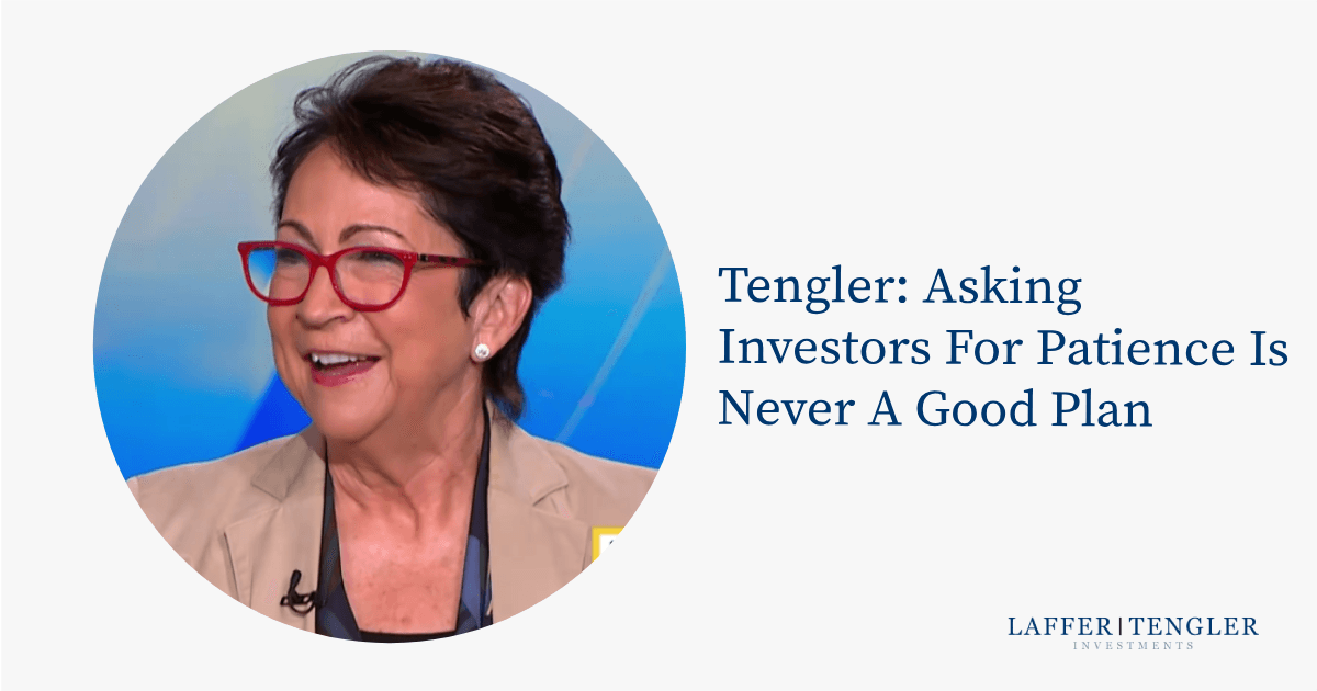 Tengler: Asking Investors For Patience is Never A Good Plan