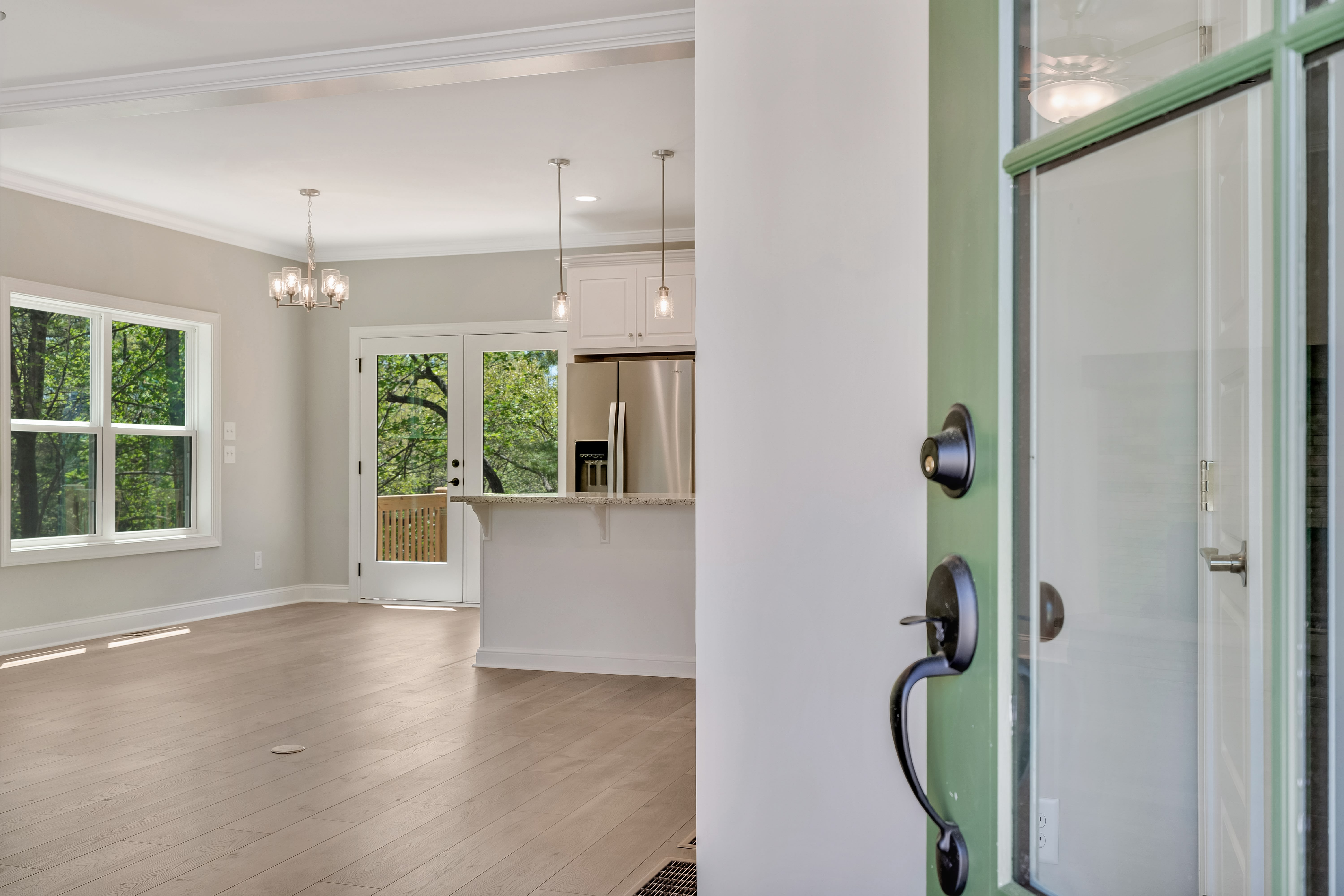 Custom Bathroom with walk-in shower and double vanity in GA,TN,NC, and SC