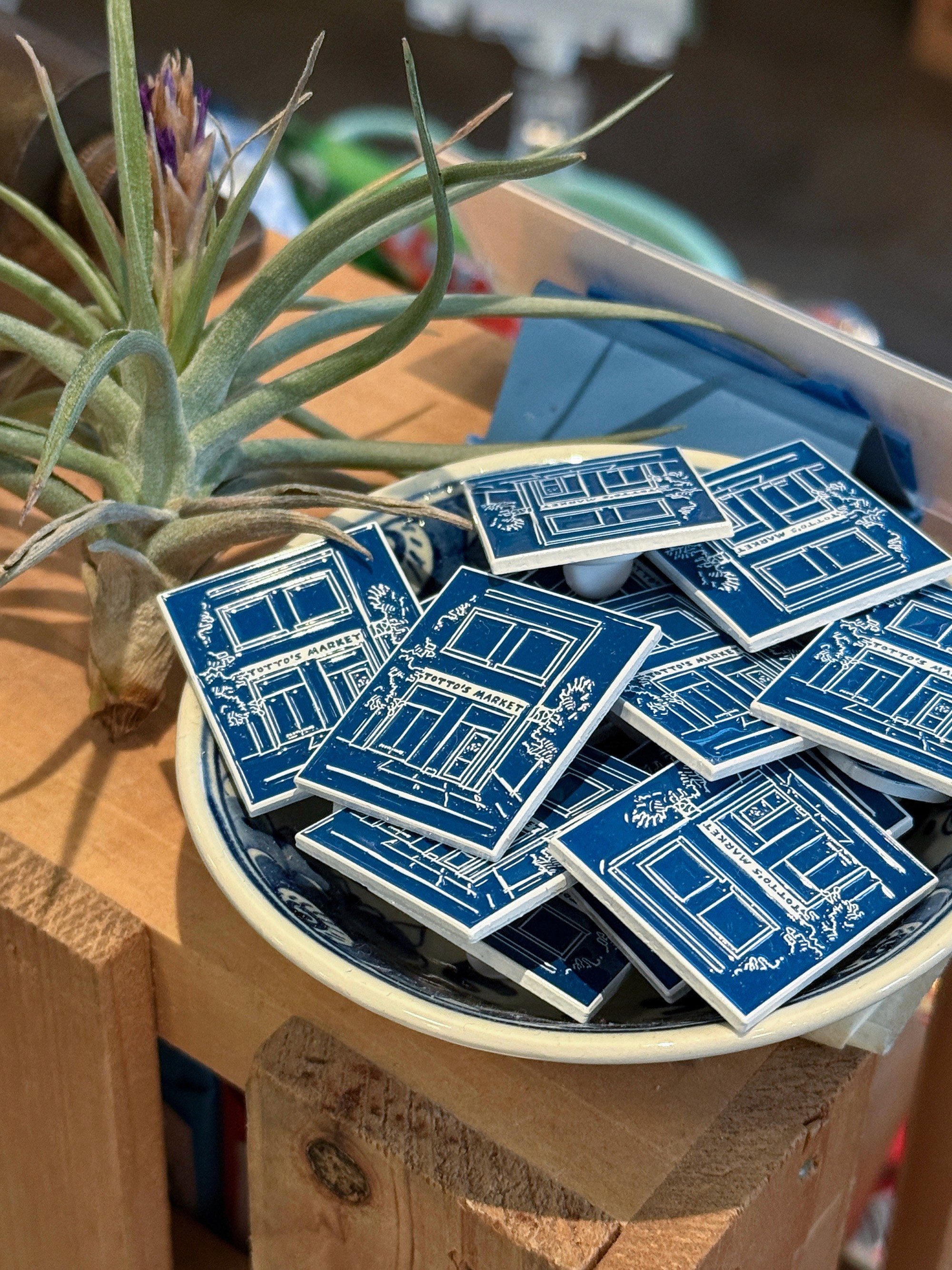 Totto's Market Pin Design