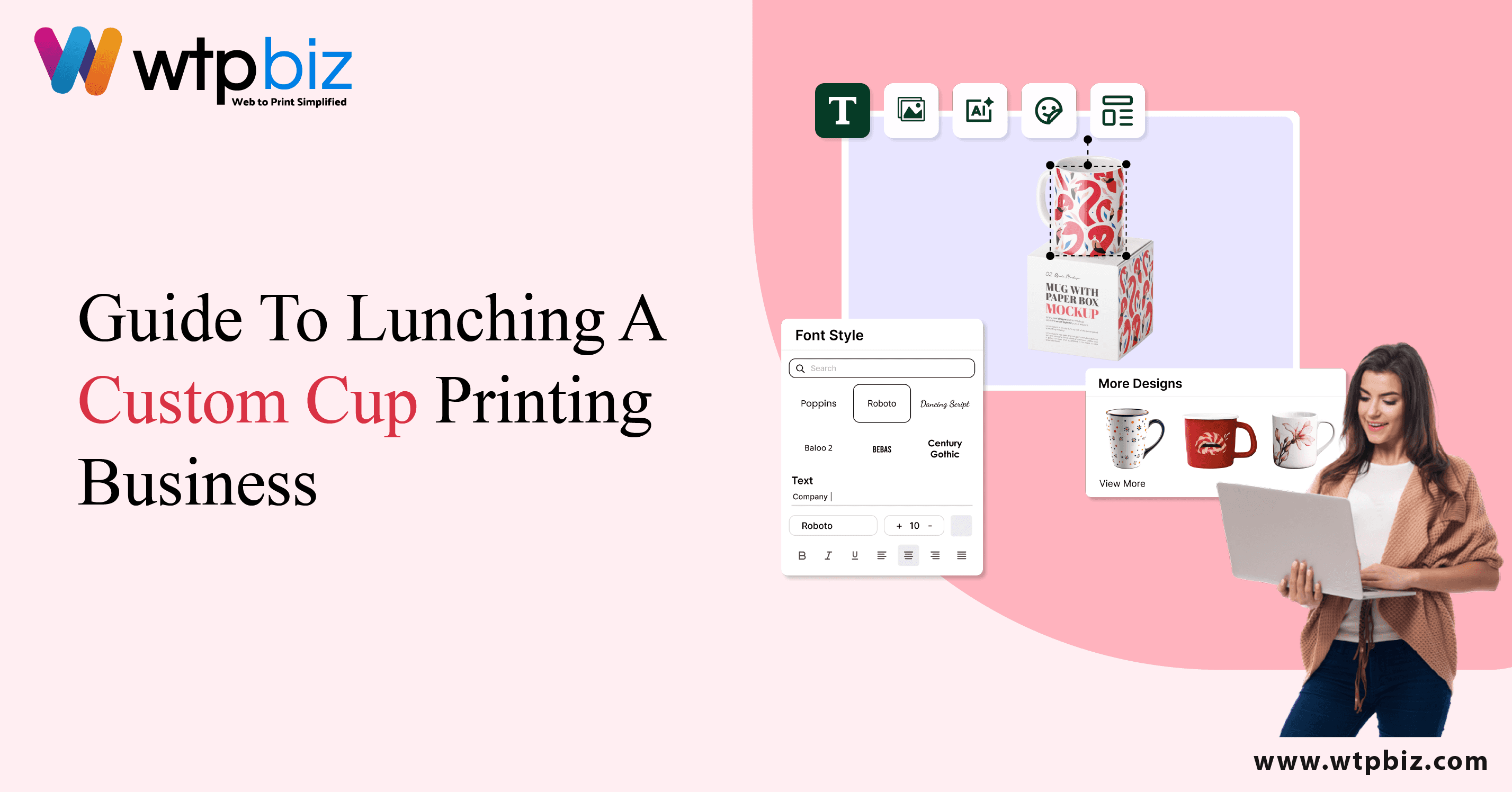 start a custom cup printing business