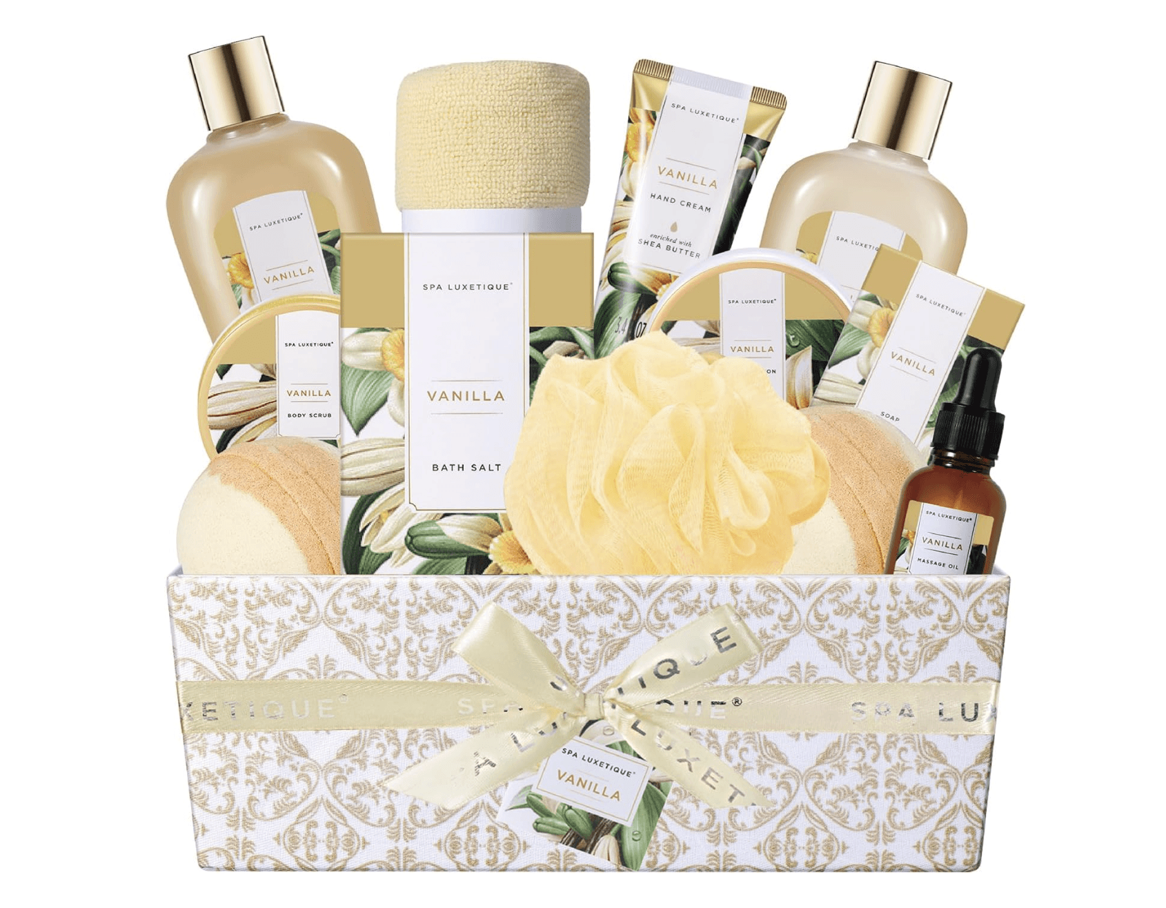 Spa Gift Basket for Women Luxury 12 Pcs Bath Gift Box