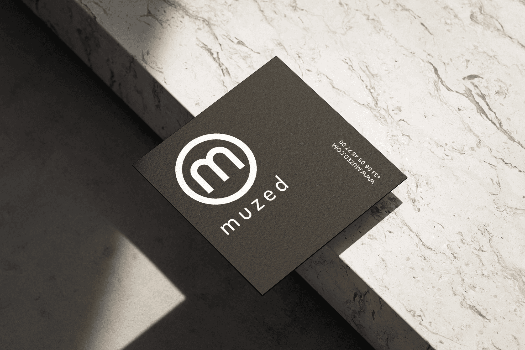Muzed business card