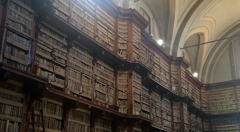 vintage library