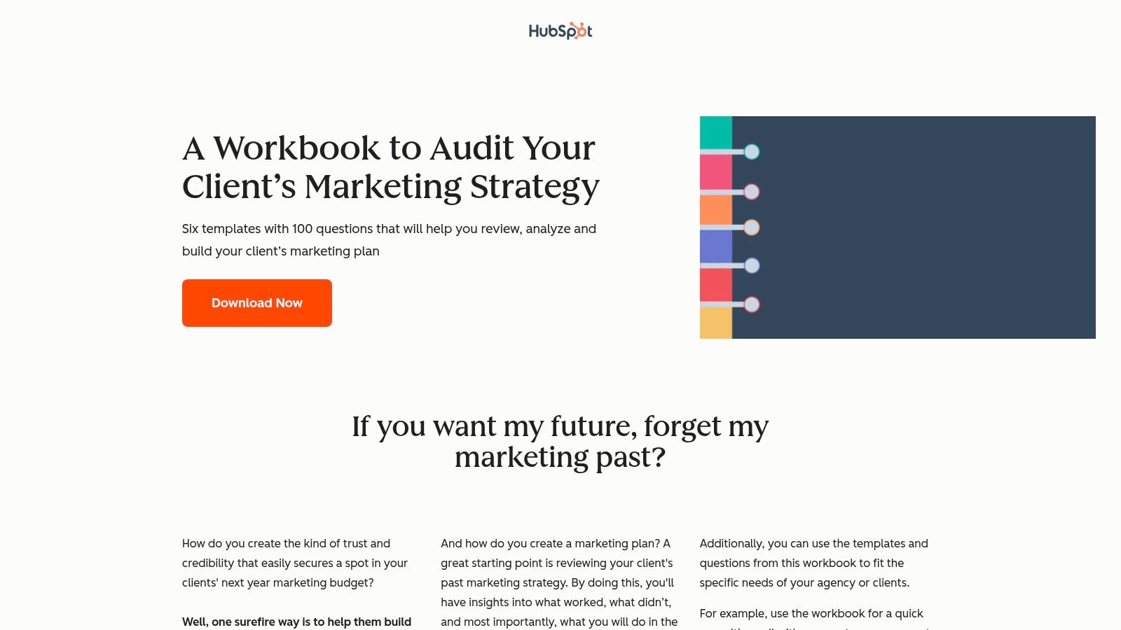 HubSpot – A Workbook to Audit Your Client's Strategy