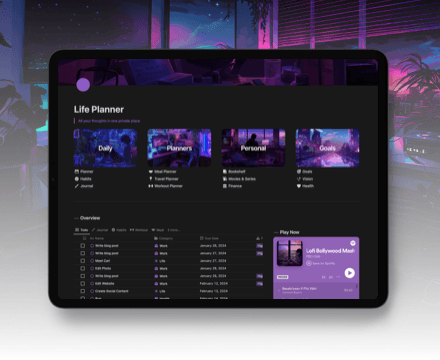 Notion Ultimate Life Planner