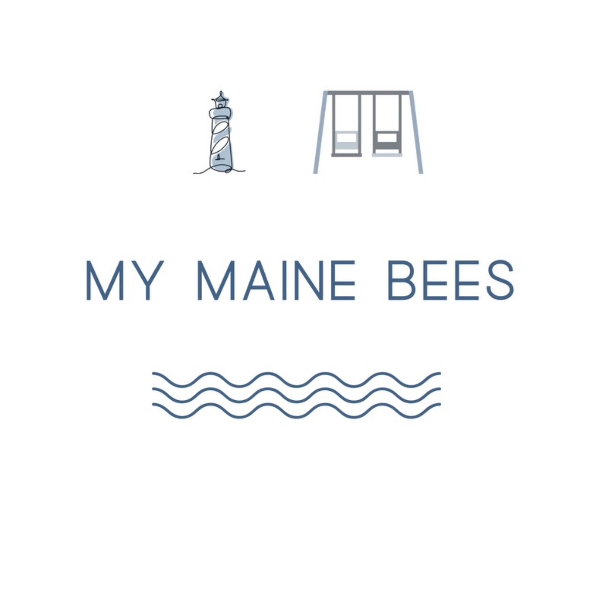 my maine bees logo