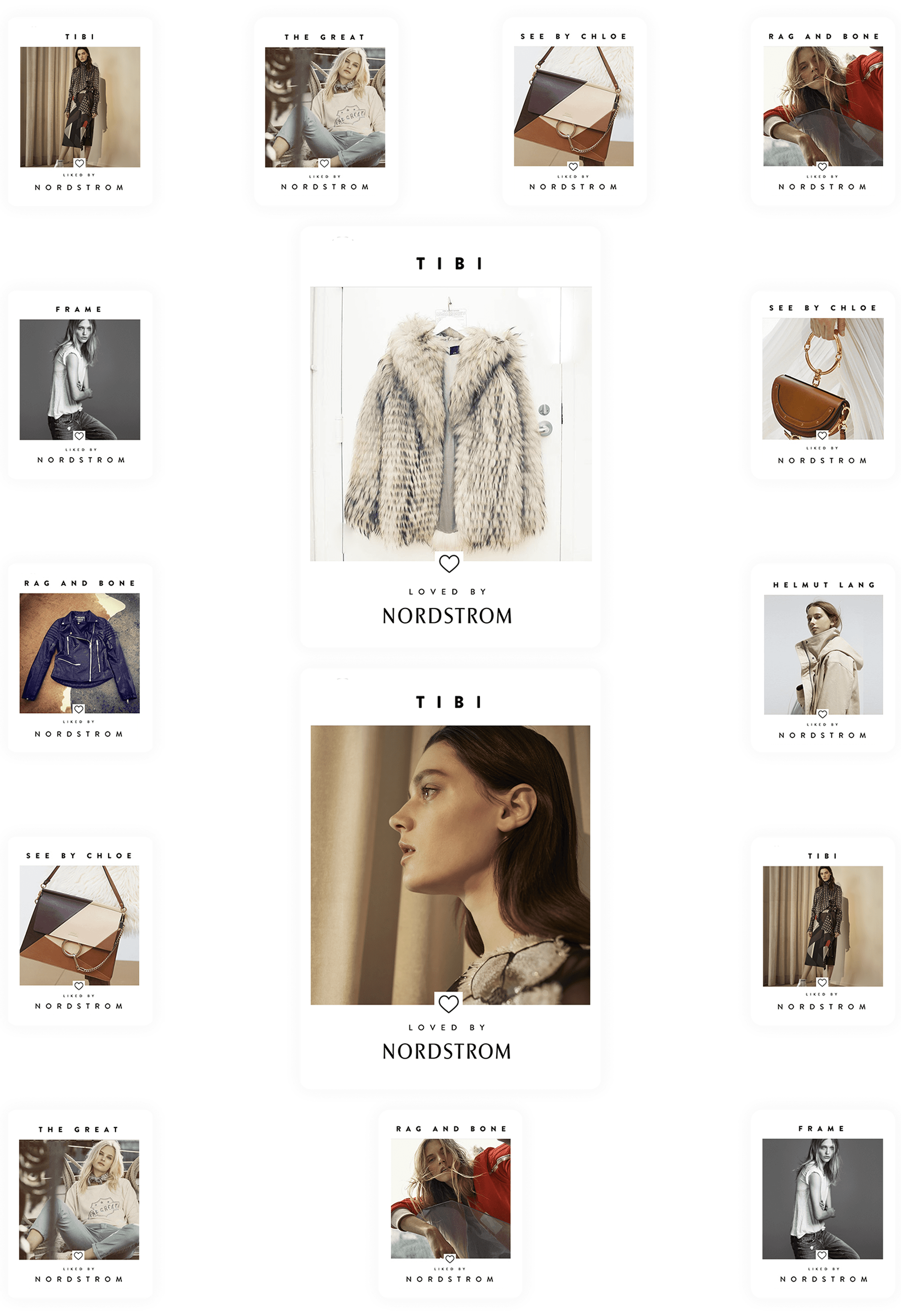 Hill country living room with cognac leather sofa, exposed wood beams, and open concept kitchen with sage green cabinets