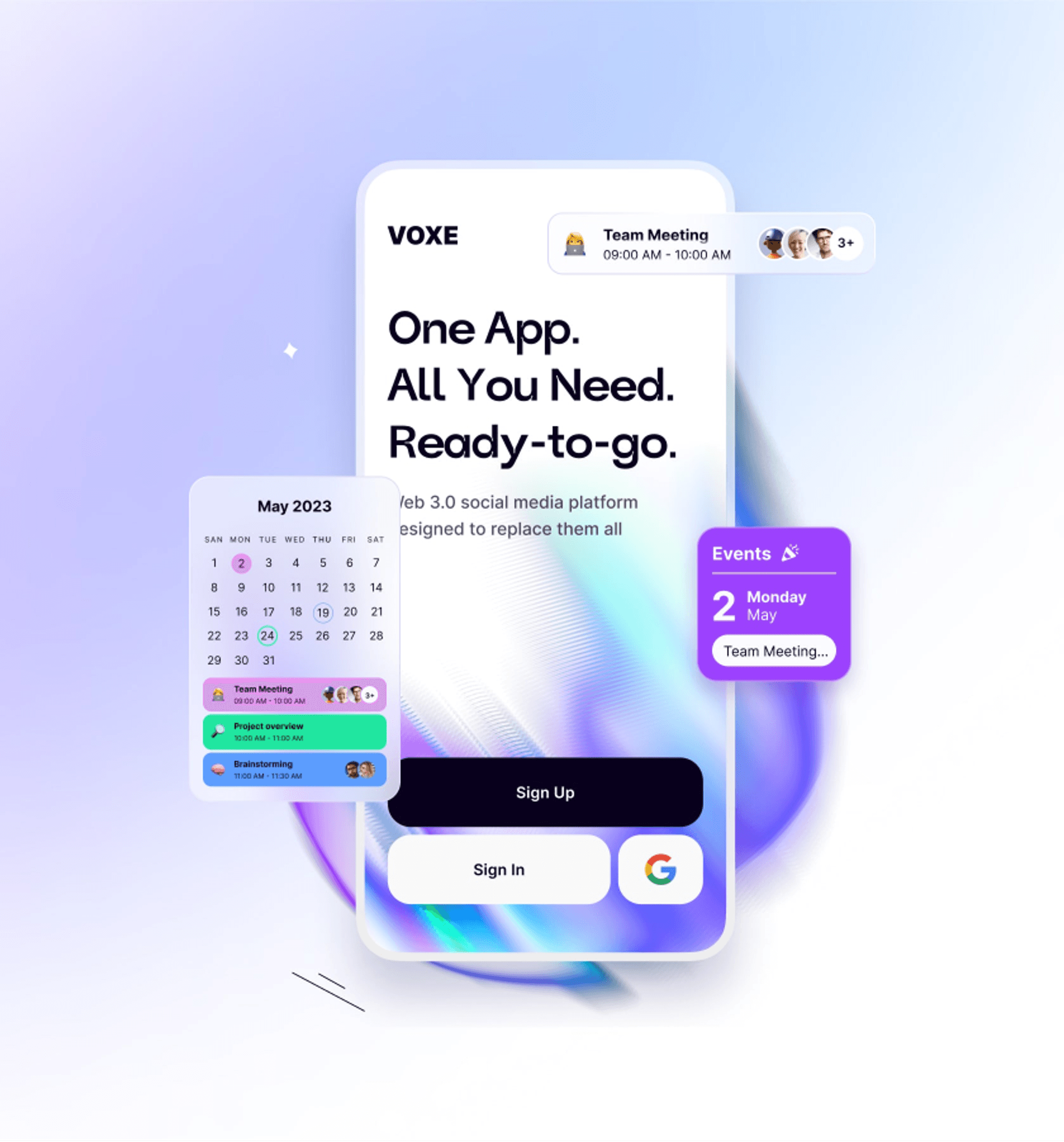 Project showcase laptop mockup